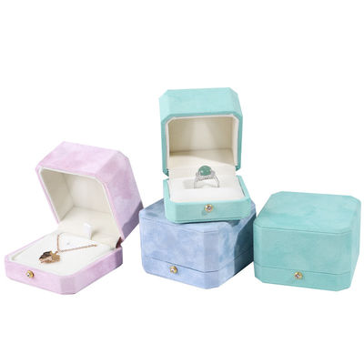 Hanhong Custom Rings Biżuteria Pudełko opakowanie z dostosowanym rozmiarem i logo klienta
