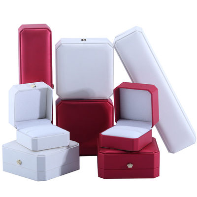 Pakiet biżuterii w skórzanym materiale Hanhong Custom High End Gift Box dla przedmiotów luksusowych