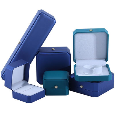 Pakiet biżuterii w skórzanym materiale Hanhong Custom High End Gift Box dla przedmiotów luksusowych