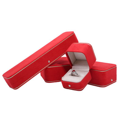 Gorące logo Hanhong Gray Custom Jewelry Box for Necklace Bracelet Earrings