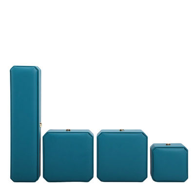 kupować Hanhong Crown Shape Cyan PU Skóra Biżuteria idealna do bransoletek kolczyków i pierścieni online manufacture