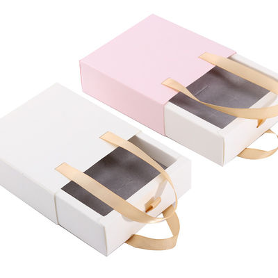 Najnowszy Styl Niestandardowy Karton Sliding Slide dla Ring Box Niestandardowy Logo