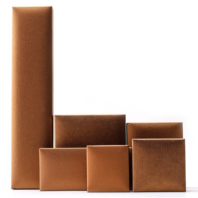 Niestandardowe logo biżuteria papierowa pudełko do kolczyków naszyjnik zawiesiny pierścionek 9x9x3cm