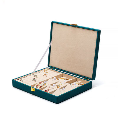 kupować Przenośny PU skóra podróż biżuteria pudełko do niebieskich kolczyków Stud kolczyki Case Organizer online manufacture
