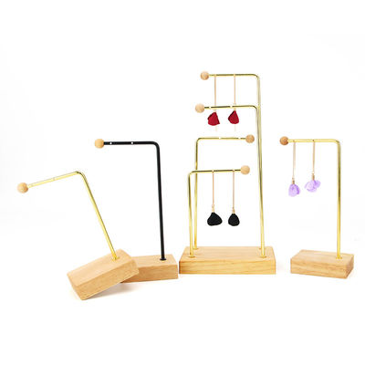kupować Przenośny L-shaped Metal Pendant Display Stand dla biżuterii Luxury Show Exhibition online manufacture