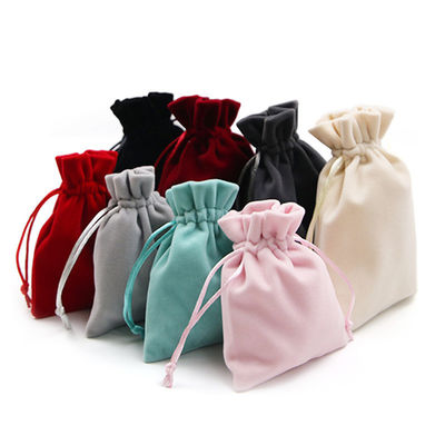 kupować Anti Scratch Drawstring Velvet Jewelry Bag Pouch For Jewelry Luxury Gift Packaging online manufacture