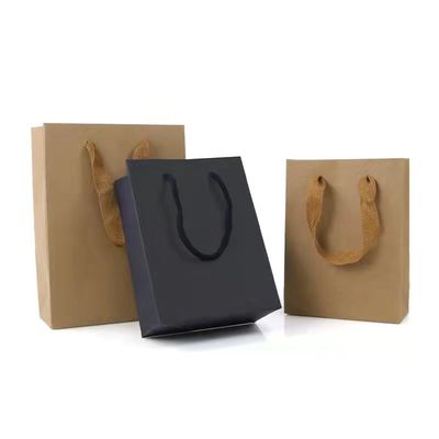 kupować Przystosowalny kartonowy papier biżuteria torebka tote luksusowa obudowa magazynowa logo online manufacture