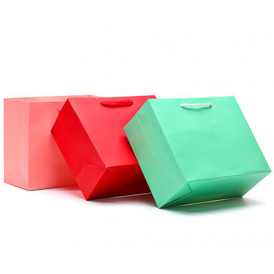 Chick Plain Macaron Color Kartonowa torebka Tote Gift Treasure Packaging