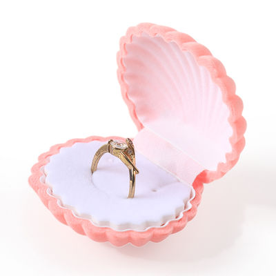 spersonalizowane wysokiej jakości etui z klapką aksamitne pudełko na pierścionek opakowanie biżuterii