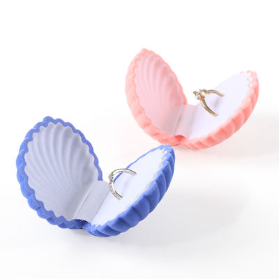 spersonalizowane wysokiej jakości etui z klapką aksamitne pudełko na pierścionek opakowanie biżuterii