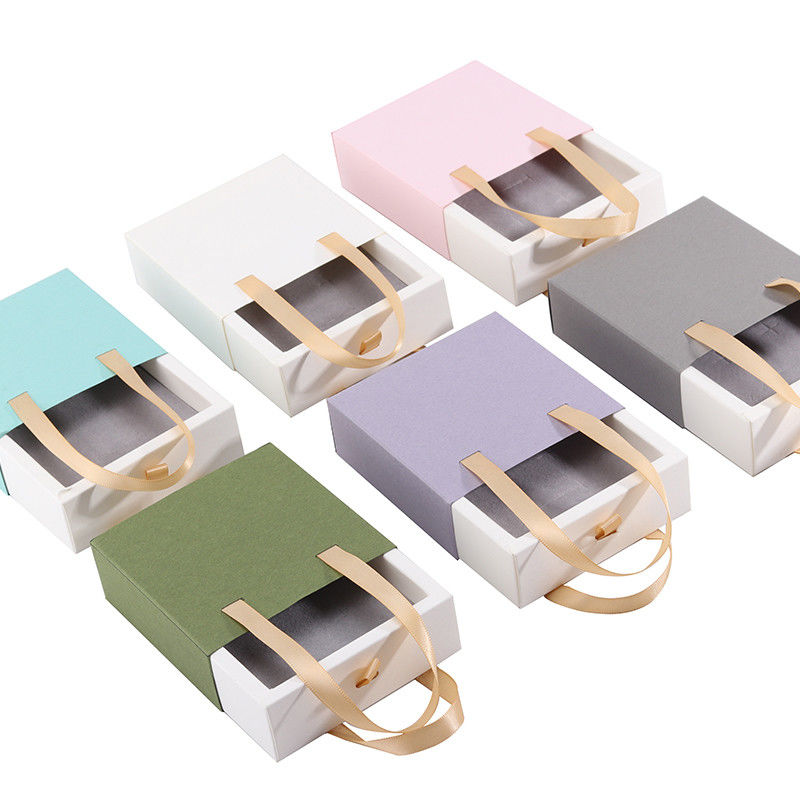 Najnowszy Styl Niestandardowy Karton Sliding Slide dla Ring Box Niestandardowy Logo